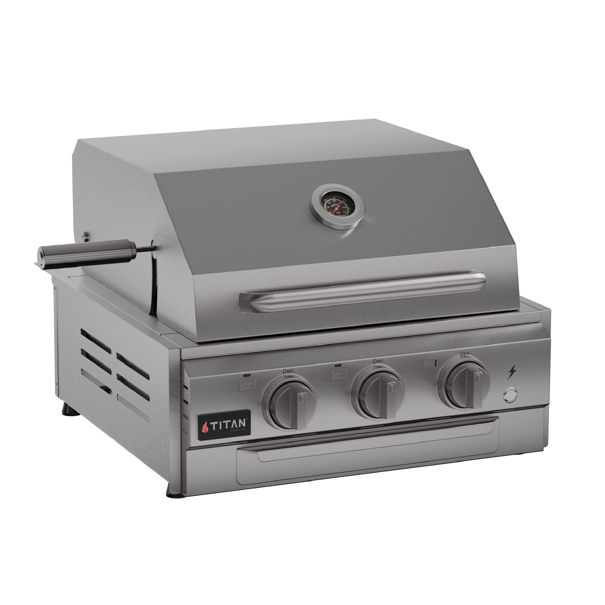 Grill a gás Home Pro 3 Sem Visor 🇧🇷