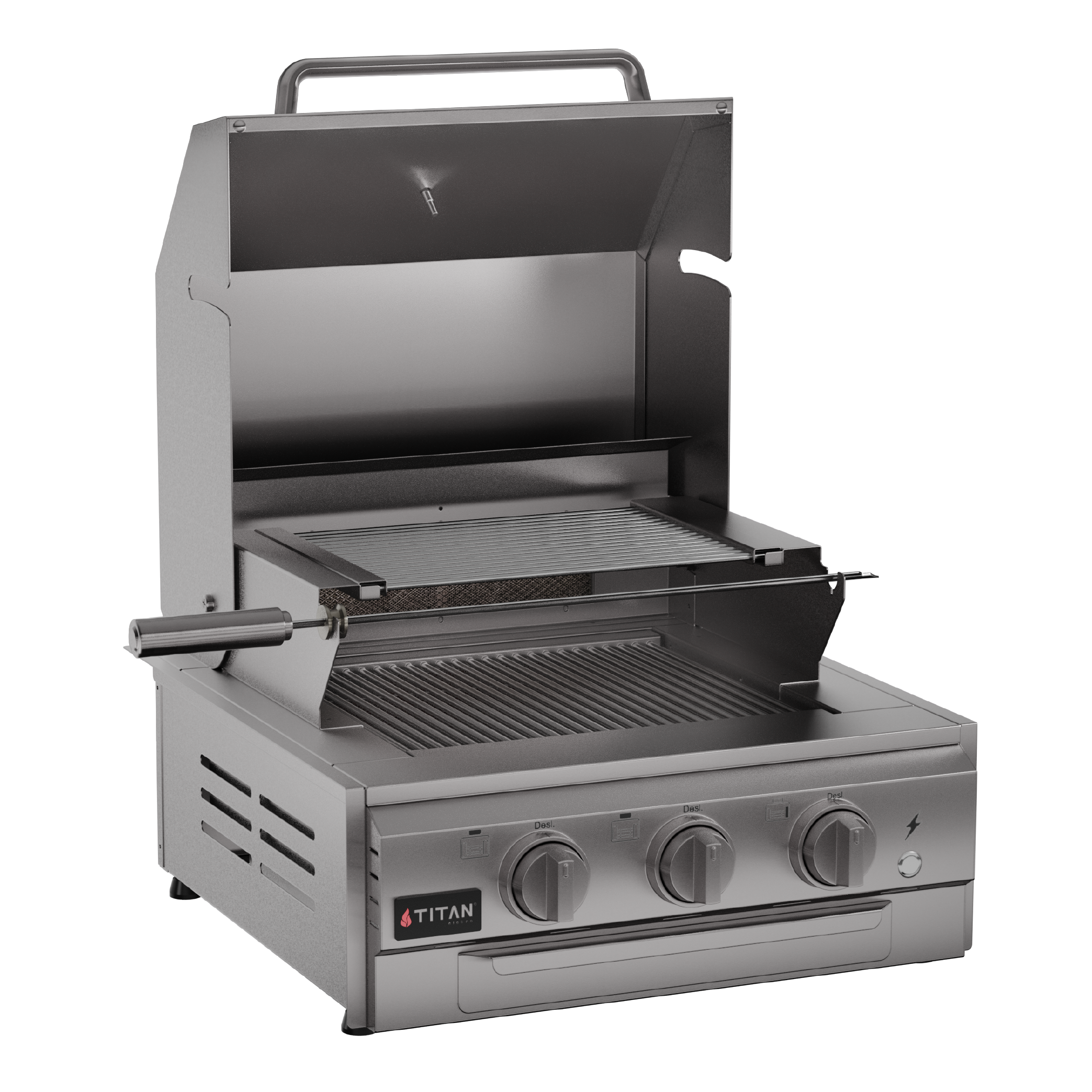 Grill a gás Home Pro 3 Sem Visor 🇧🇷 - Imagem 3