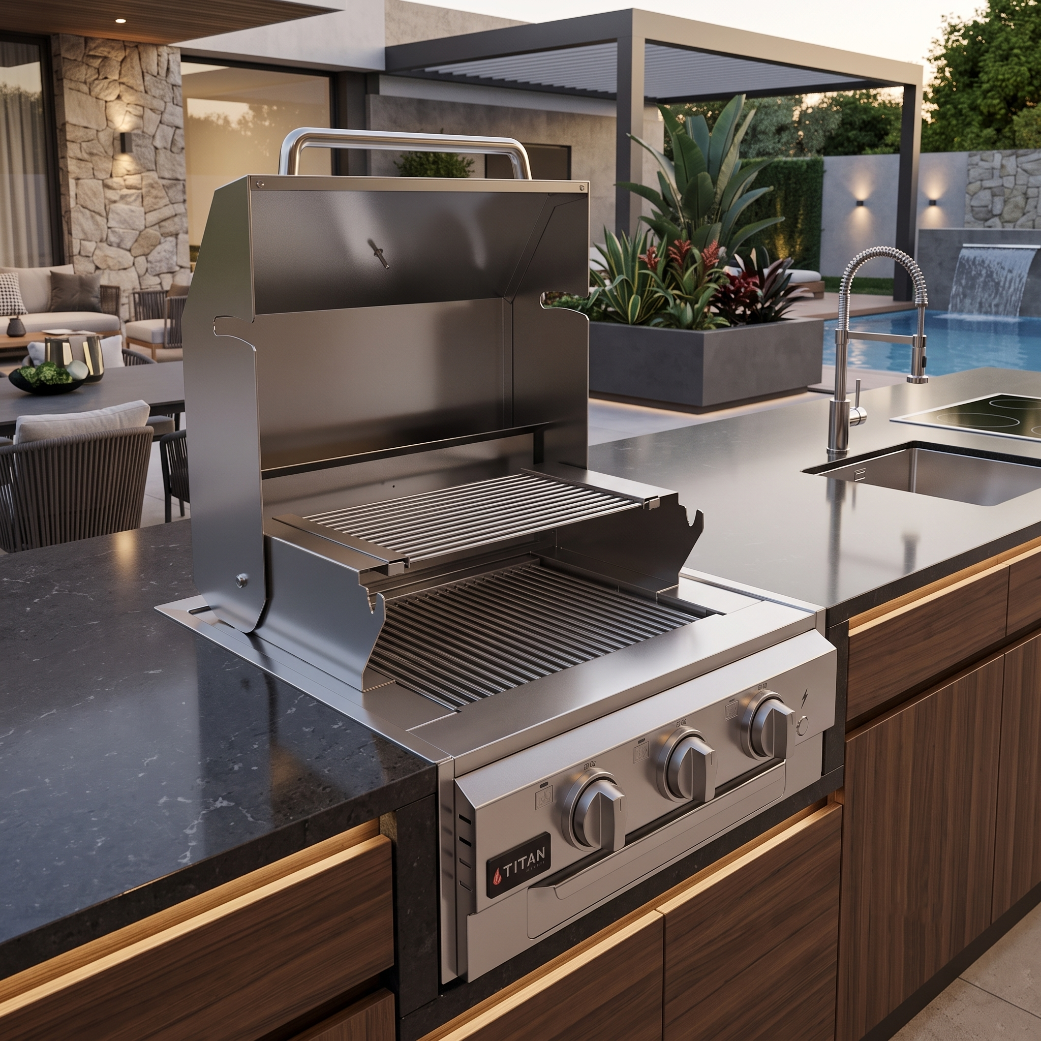 Grill a gás Home Pro 3 Sem Visor 🇧🇷 - Imagem 4
