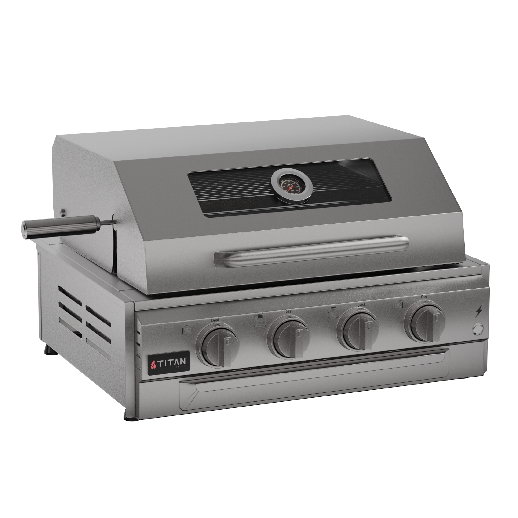 Grill a Gás Home Pro +4 Com Visor 🇧🇷