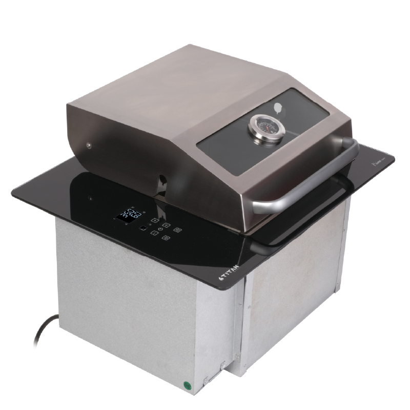Grill Elétrico Touch Com Tampa e Visor 🇧🇷
