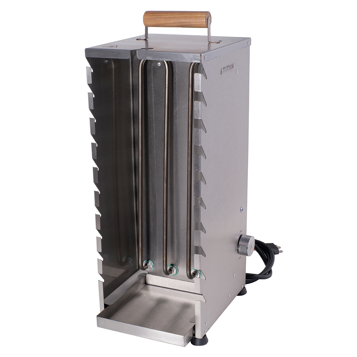 Churrasqueira Elétrica de Bancada Vertical 10 espetinhos – Stand