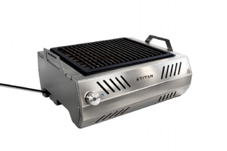 Churrasqueira Elétrica Grill Fine Move Inox